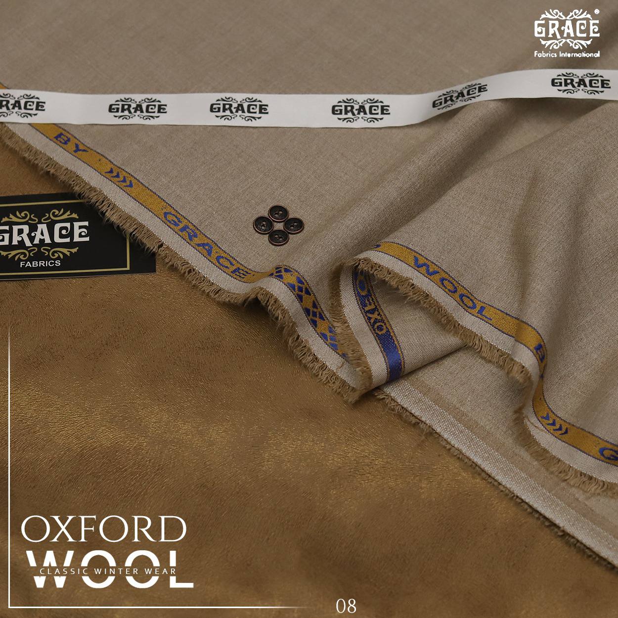 Grace Oxford Premium Unstitched Winter Collection New Arrival 2025