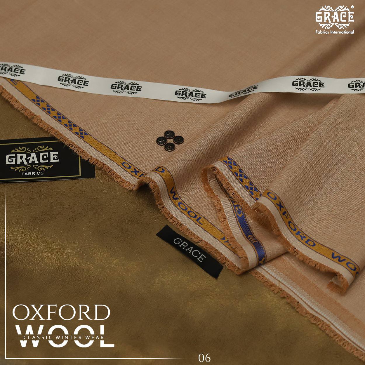 Grace Oxford  Premium Unstitched Winter Collection New Arrival 2025
