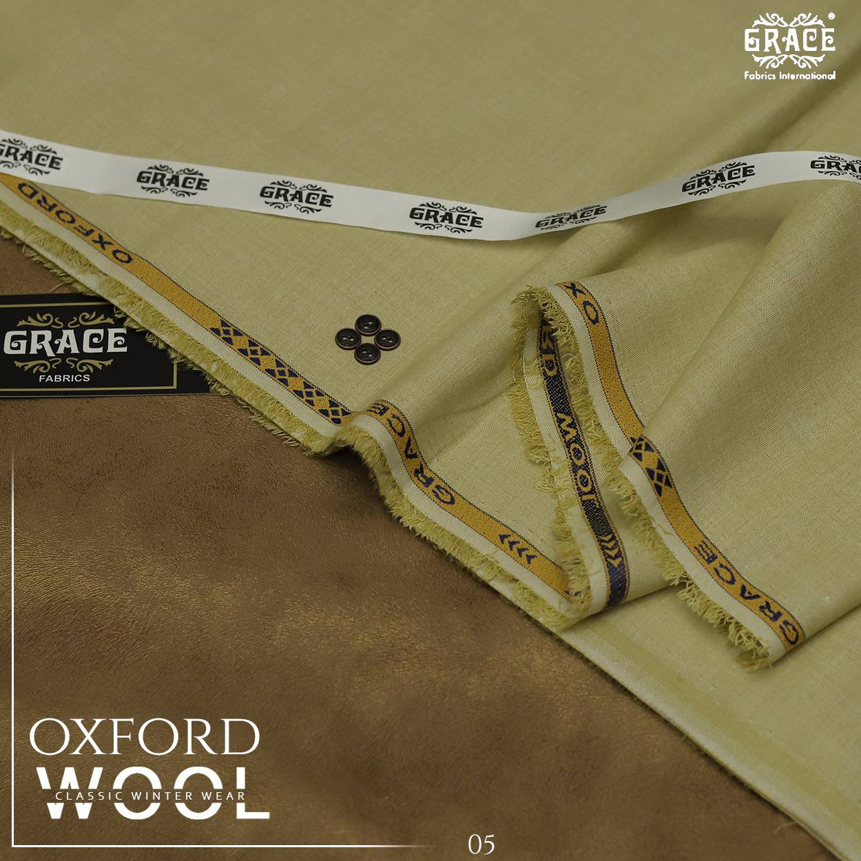 Grace Oxford Premium Unstitched Winter Collection New Arrival 2025