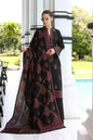 Marina-3PC Embroidered Shirt with Marina Embroidered Shawl