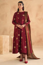 Marina 3PC Embroidered With MarinaEmbroidered Shawl
