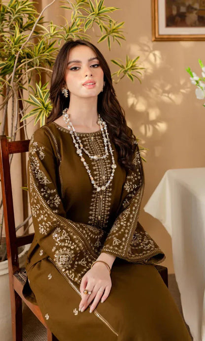 Marina 2PC Embroidered Un-Stitiched