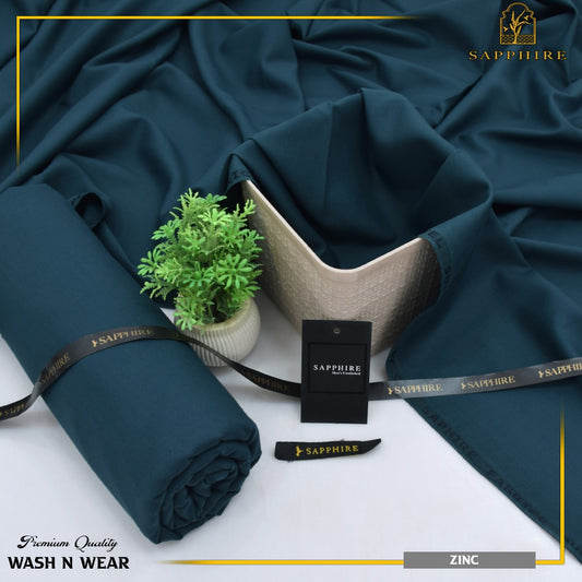 Four Season Premium Quality Wash N Wear Un-Stitiched Suit