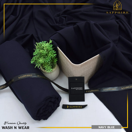 Four Season Premium Quality Wash N Wear Un-Stitiched Suit